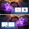 Summer Star Purple Neon Sign – 2-Pack LED Purple Star Lights for Bedroom, Room Decor, Battery Operated or USB Powered Neon Lamps for Indoor and Outdoor Use